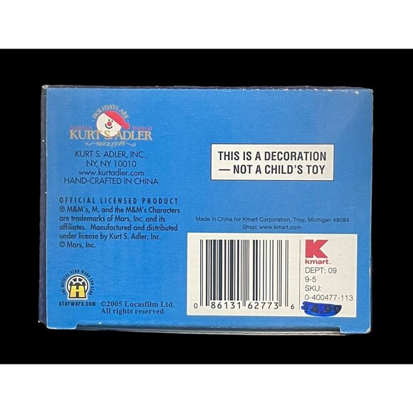2005 Kurt Adler M&M C-3PO Star Wars Christmas Holiday Ornament - Picture 6 of 6